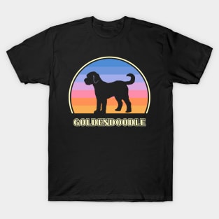 Goldendoodle Vintage Sunset Dog T-Shirt